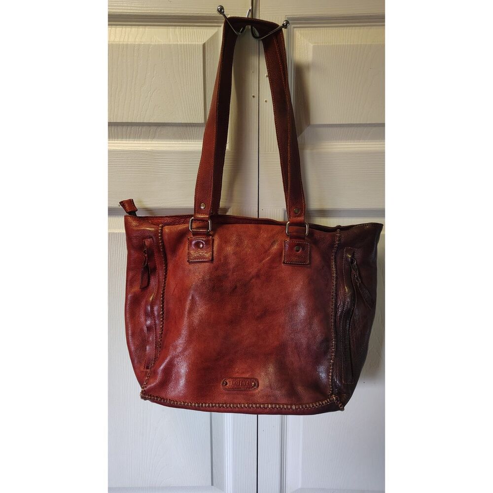 BED STU Celindra LTC Leather Zip-Top Tote Bag